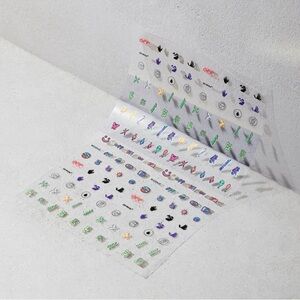 Off-White "Paperwork" Graphic Nail Adhesive